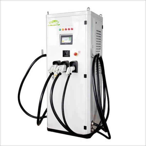 103kw 163kw 223kw 283kw Tre laddningspistoler DC Fast EV Charger-1