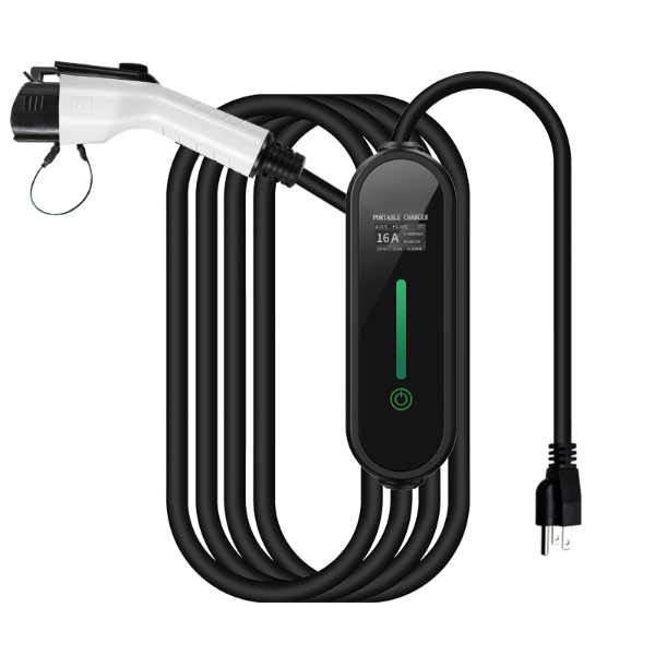 11.5KW 8A rau 48A Hloov Hom 1 Theem 2 Portable EV Charger-1