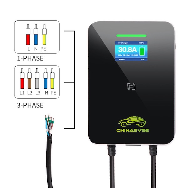 Chargeur commercial OCPP AC EV 11KW 16A-2