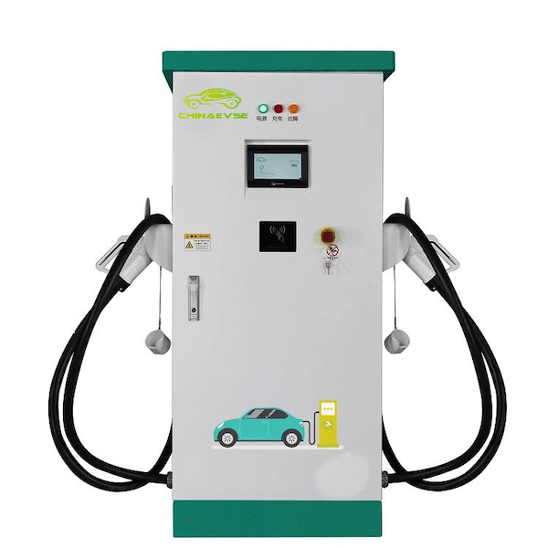 Gunnaí Muirearú Dúbailte 120kw DC Fast EV Charger-3