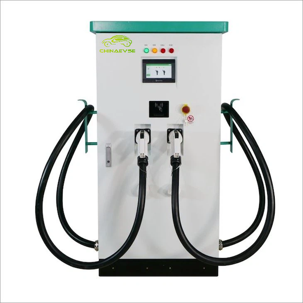 120kw Double Charging Guns DC Fast EV Charger-4