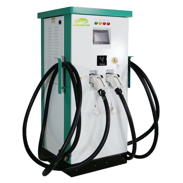 160kw dobbeltopladningspistoler DC Fast EV Charger-4