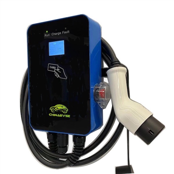 22KW 32A Single Charging Gun Vertical AC EV Charger-2