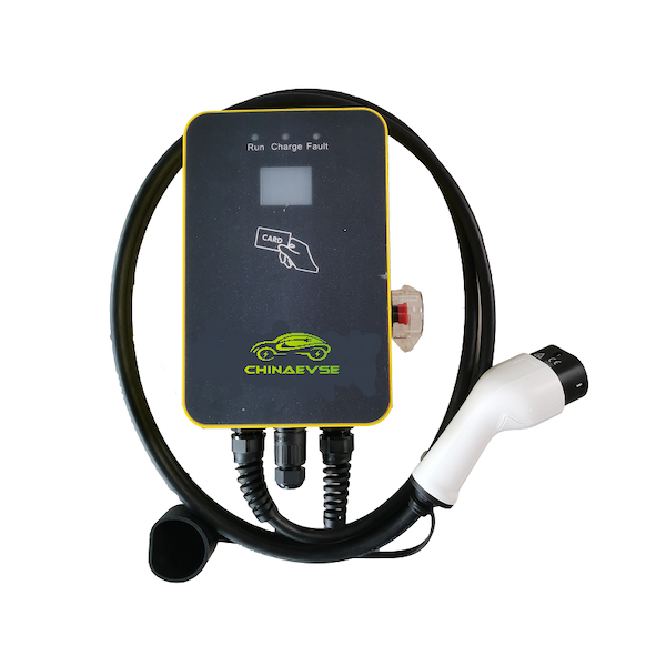 22KW 32A Single Charging Gun සිරස් AC EV Charger-3