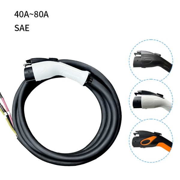 32A_40A_48A_80A SAE J1772 Kalite 1 Charge Cable-1