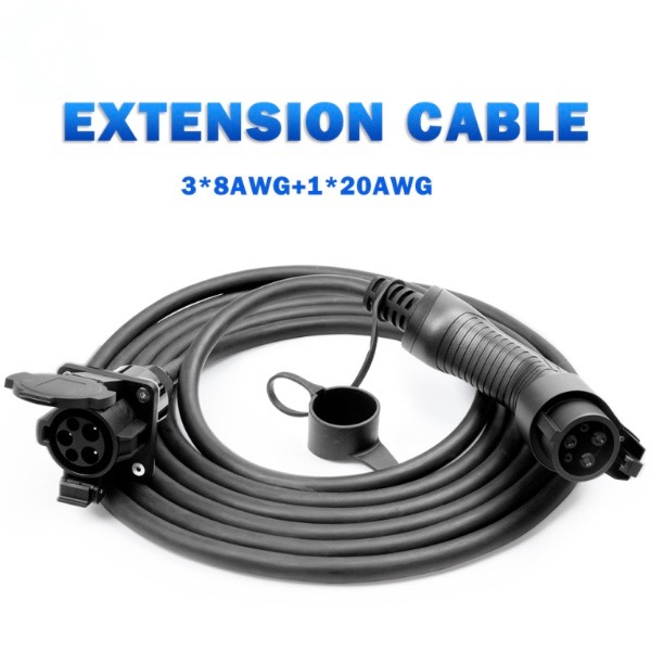 9.8KW J1772 Type 1 40A Extension Cable-1