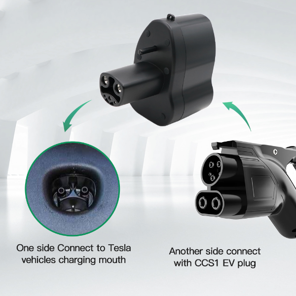 CCS1 Al Tesla DC EV-Adaptilo-2