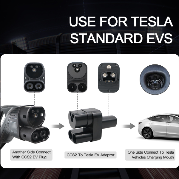 CCS2 til Tesla DC EV Adapter-3