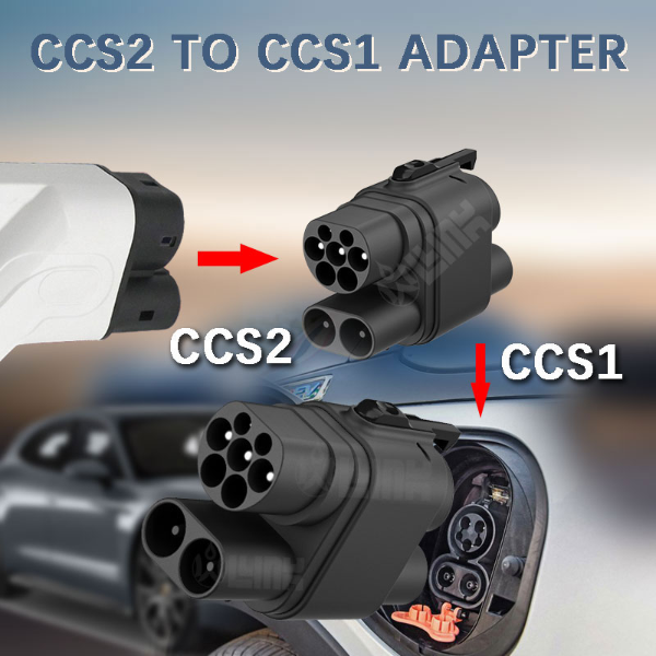 Adaptador CCS2 a CCS1 DC EV-3