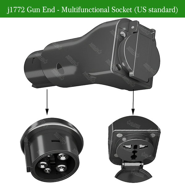 EV Gusohora Ibisohoka 5kw-11kw J1772 V2L Adapter