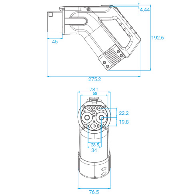 GBT DC Fast EV Charging Kabel-2