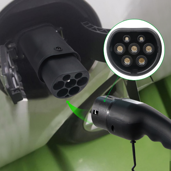 Adaptador tipo 2 a GBT AC EV-3