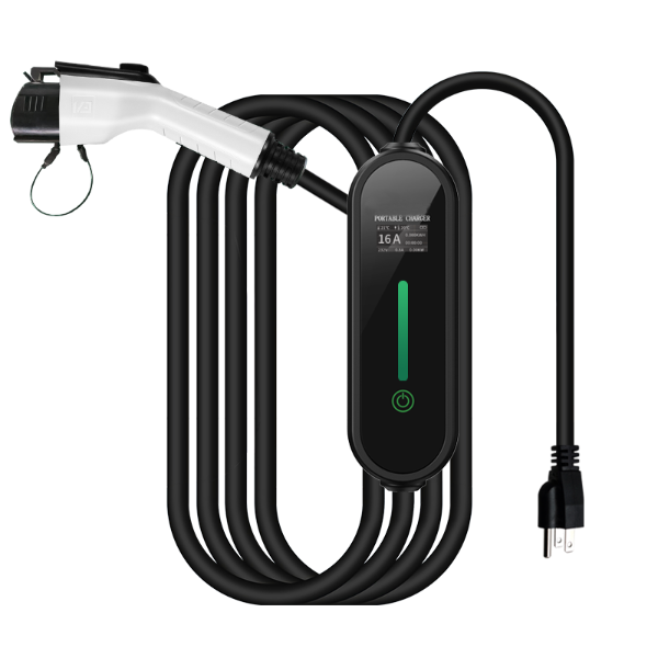 11.5KW 8A to 48A Switchable Type 1 Level 2 Portable EV Charger-1