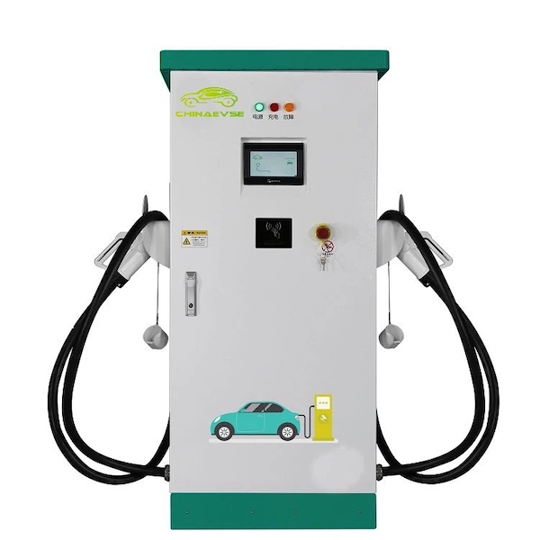 120kw Double Charging Guns DC Fast EV Charger-3