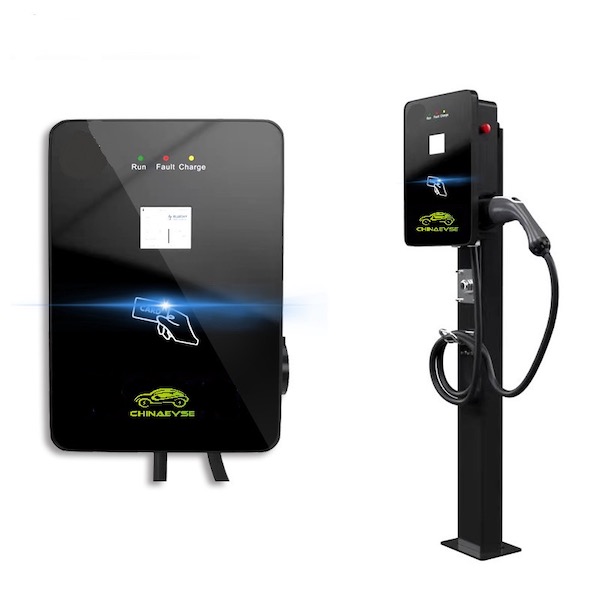 7KW 32A Single Charging Gun Vertical AC EV Charger